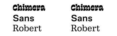 @contrastfoundry launched. CoFo Chimera‚ CoFo Robert‚ and CoFo Sans are available.