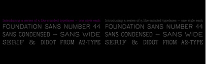 A2-Type released Foundation.