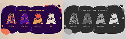 Sudtipos released Speckle‚ a set of 3 color fonts.