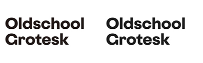 @kilotype released Oldschool Grotesk.