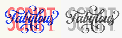 Fabulous Script designed by Maximiliano Sproviero