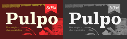 Floodfonts released Pulpo.