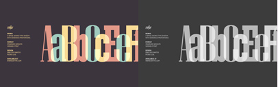 DSType released Denso Sans‚ Denso Sans High‚ Denso Serif‚ and Denso Serif High.
