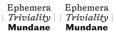 @thepytefoundry released Triptych Roman‚ Triptych Italick‚ and Triptych Grotesque.