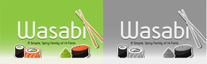 Positype released a re-mastered version of Wasabi.