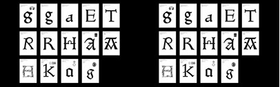 Gotico-Antiqua‚ Proto-Roman‚ Hybrid. 15th century types between gothic and roman. 16 fonts are available under SIL Open Font License‚ Version 1.1.