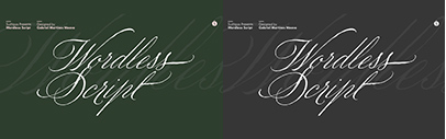 Sudtipos released Wordless Script designed by Alejandro Paul and Gabriel Martinez Meave.