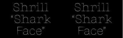 Shrill designed by Pizza Typefaces was added to @futurefonts.