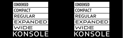 Konsole designed by Elena Schneider was added to @futurefonts.