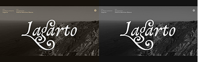 Sudtipos released Lagarto designed by Gabriel Martinez Meave.