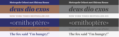 Bold Monday released Quinn designed by Diana Ovezea.
