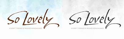 Positype released So Lovely.