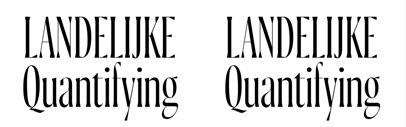 Commercial Type relased Ayer. It’s available in three optical sizes&sbquo; and Ayer Poster&sbquo; the largest of these&sbquo; features four very different kinds of italics.