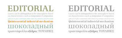 Richler‚ a book face for headlines and text‚ has been released. Designed by Nick Shinn.