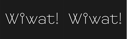 Laïc: Type Foundry released Wiwat.