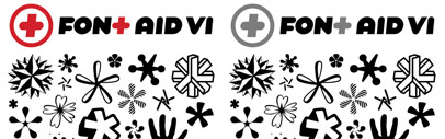 Font Aid VI: Aster Affects — a project uniting the typographic and design communities to raise funds for Red Cross relief efforts after the events of Hurricane Sandy.