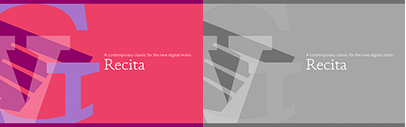 DSType released Recita and Recita Sans.