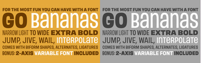 Canada Type released Bananas.