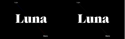 Luna designed by Teo Tuominen was added to @futurefonts.