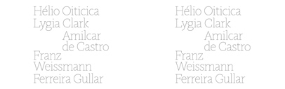 Lygia designed by Flavia Zimbardi was added to @futurefonts.