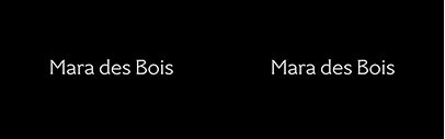 Mara des Bois designed by Graham Bradley was added to @futurefonts.