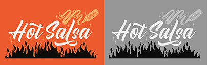 Sudtipos released Hot Salsa designed by Ximena Jiménez in a collaboration with Ale Paul.
