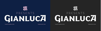 Compañía Tipográfica de Chile released LC Gianluca.