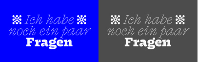 The Designers Foundry released Fragen designed by Lucas Descroix.