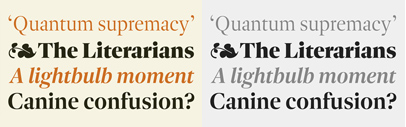 ReType Foundry released Dejanire Headline.