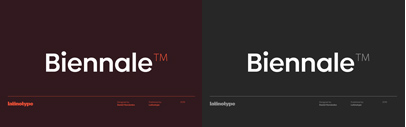 Latinotype released Biennale.