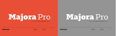 Latinotype released Majora Pro‚ a new version of Majora.