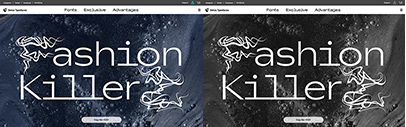 Swiss Typefaces’ new website launched. SangBleu OG Serif which is an apdated version that merges Romain Headline and original SangBleu Serif into one family‚ SangBleu OG Sans‚ Black Mamba Venom‚ Vogy Smog Only‚ KOPY ME Again‚ and new styles in TheW Clan and Riviera‚ are available.