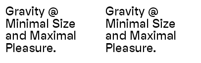 ECAL Typefaces released Miniature Display.
