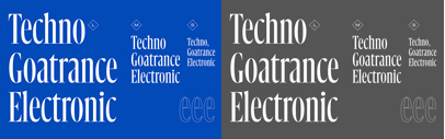 R-Typography released the S and M series of Gliko Modern Condensed and Gliko Modern Narrow.