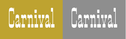 House Industries released Carnival.