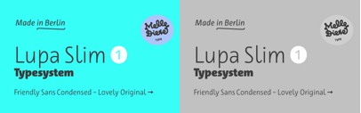 Lupa Slim 1 designed by Melle Diete