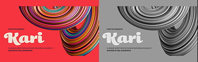 Positype released a completely redrawn and expanded version of Kari.