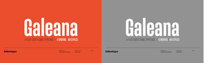 Latinotype released Galeana.