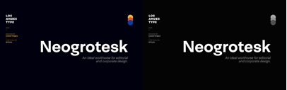 Los Andes released Neogrotesk.