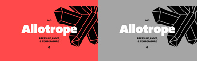 Kostic released Allotrope. It comes with ten weights in five widths plus Italics.