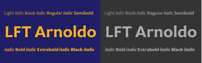 Type Together released LFT Arnoldo.