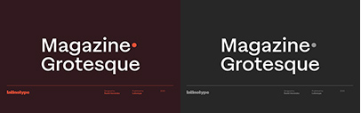 Latinotype released Magazine Grotesque.