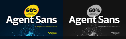 Positype released Agent Sans.