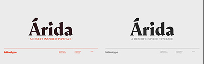 Latinotype released Árida.