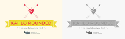 Kahlo Rounded‚ a rounded sans serif with swashes.
