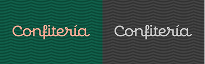 Sudtipos released Confitería designed by Julieta Ulanovsky and Sol Matas.