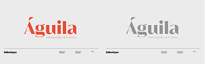 Latinotype released Águila.
