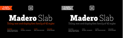 Untype released Madero Slab.