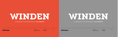 Latinotype released Winden.
