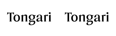 A is for fonts Type Foundry released Tongari Display.